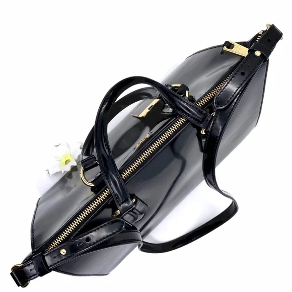 LAUREN Ralph Lauren Winford SP Convertible Satchel Handbag & Wallet Set - Picture 9 of 15